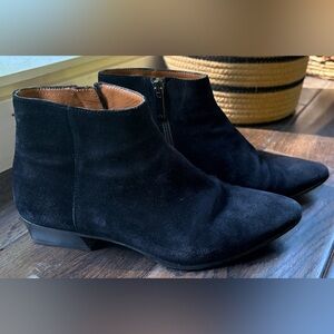 Aquatalia suede ankle boots